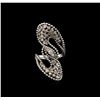 Image 2 : 1.09 ctw Diamond Ring - 14KT White Gold