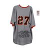 Image 2 : San Francisco Giants Juan Marichal Autographed Jersey