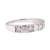 Image 1 : 0.50 ctw Diamond Band - 14KT White Gold