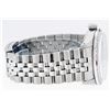 Image 6 : Rolex Mens Stainless Steel Black Diamond & Ruby 36MM Datejust Wristwatch