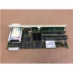 Siemens 1P6FC5357-0BB11-0AE1 Circuit Board w/ 6FC5250-6BX10-3AH0 Memory Card