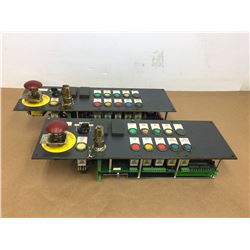 (2) Siemens 6FC5203-0AD27-0AA0 Control Panel