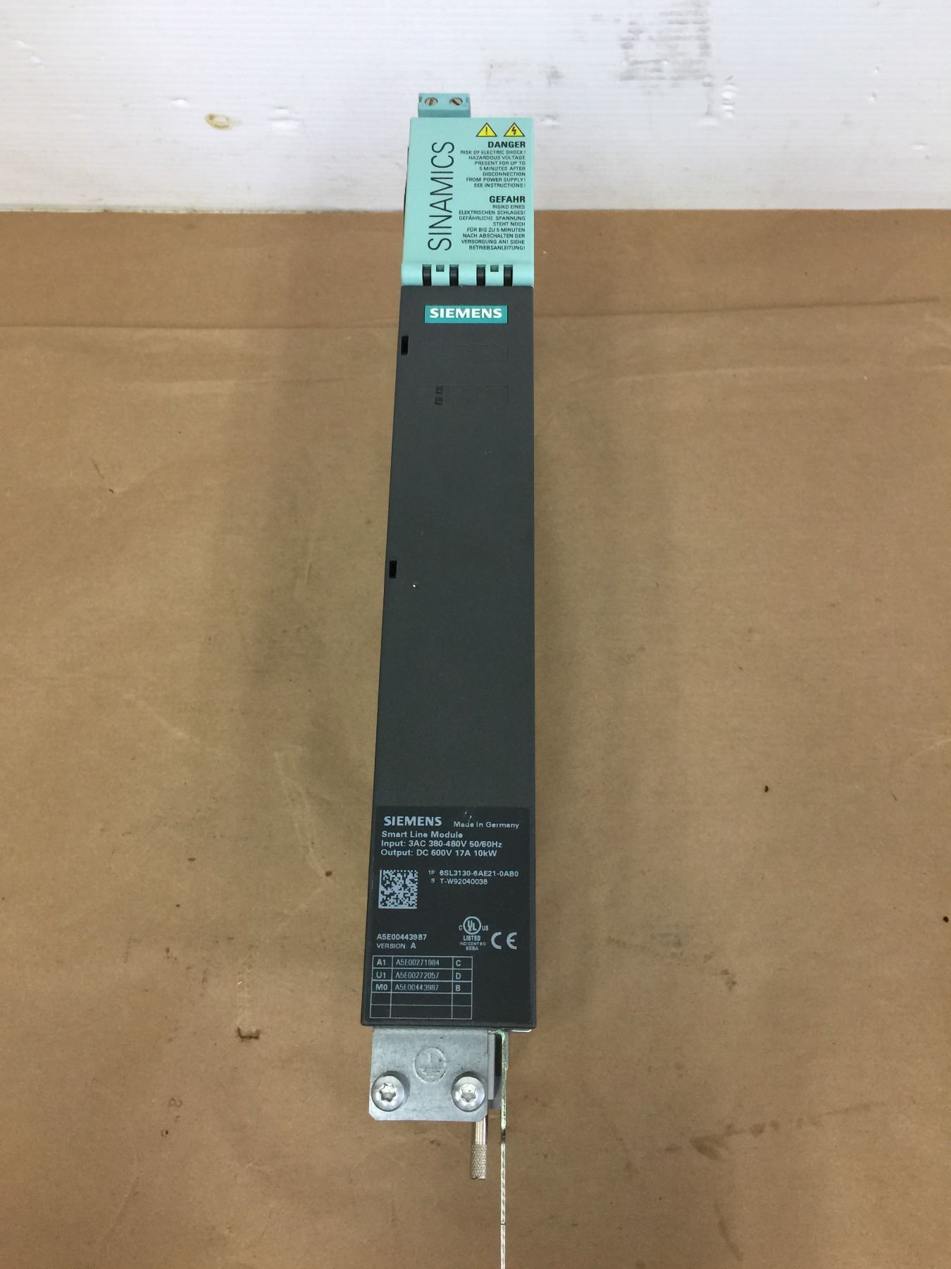 Siemens 1P 6SL3130-6AE21-0AB0 Smart Line Module - BTM Industrial