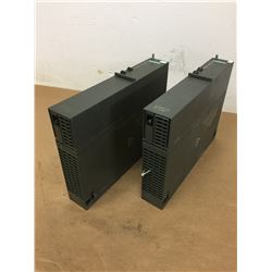 (2) Siemens 1P 6ES7 407-0KA01-0AA0 & 1P 6ES7 407-0KA02-0AA0 Power Supply