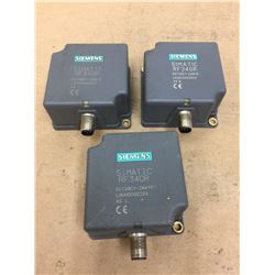 (3) Siemens 6GT2801-2AB10 w/ 6GT2801-2AA10 Simatic Reader