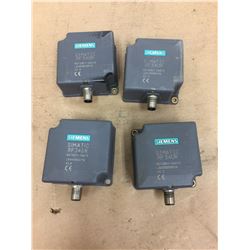(4) Siemens 6GT2801-2AB10 w/ 6GT2801-2AA10 Simatic Reader