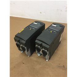 (2) SIEMENS 6SE6420-2UD21-5AA1 MICROMASTER 420