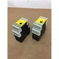 (2) Siemens 3RK1105-1BE04-2CA0 Safety Relay