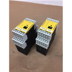 (2) Siemens 3RK1105-1BE04-2CA0 Safety Relay