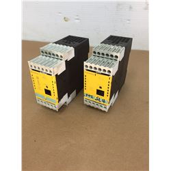 (2) Siemens 3RK1105-1BE04-2CA0 Safety Relay