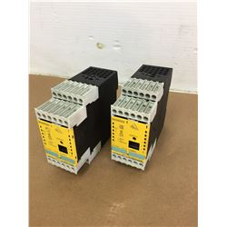 (2) Siemens 3RK1105-1BE04-2CA0 Safety Relay