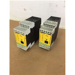 (2) Siemens 3RK1105-1BE04-2CA0 Safety Relay