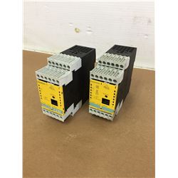 (2) Siemens 3RK1105-1BE04-2CA0 Safety Relay