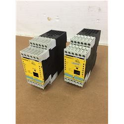 (2) Siemens 3RK1105-1BE04-2CA0 Safety Relay
