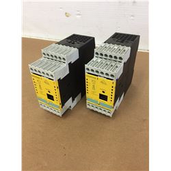 (2) Siemens 3RK1105-1BE04-2CA0 Safety Relay