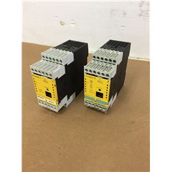 (2) Siemens 3RK1105-1BE04-2CA0 Safety Relay