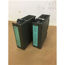 (2) Siemens 6ES7 335-7HG01-0AB0 I/O Module