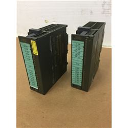 (2) Siemens 6ES7 331-7KF01-0AB0 PLC Module