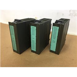 (3) Siemens 6ES7 331-7KF01-0AB0 PLC Module