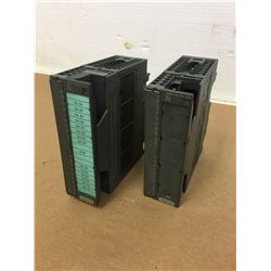 (2) Siemens 6ES7 331-7KF02-0AB0 PLC Module