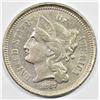 Image 1 : 1867 THREE CENT NICKEL