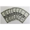 Image 1 : 10 PCS 1935 $1.00 SILVER CERTIFICATES