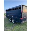 Image 6 : 2001 Eagle Iron Gooseneck Stock Trailer, 16' Not Including Header, In Good Shape