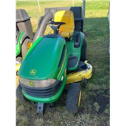 2009 LA 130 John Deere Lawn Tractor With Bagger Attachment
