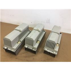 (3) Atlas Copco 3HAB8101-8/17A w/ 3HAB8101-8/08Z Servo Drive