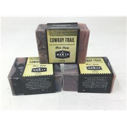 Bar 13 Soapworks Bar Soap- Cowboy Trail (3 x 100g)