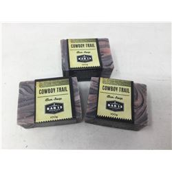 Bar 13 Soapworks Bar Soap- Cowboy Trail (3 x 100g)