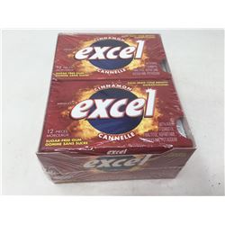Lot of Excel Cinnamon Gum (12 x 12)