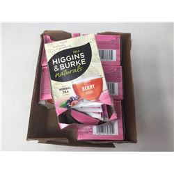 Lot of Higgins & Burke Berry Vines Tea (6 x 20)