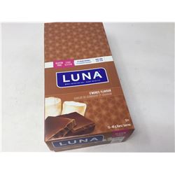 Lot of Luna S'mores FlavourBars (15 x 48g)