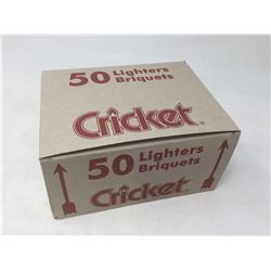 Lot of Cricket Lighters