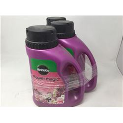 Lot of Miracle Gro Flower Magic Seed Mix (3 x 1kg)