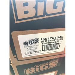 Case of BiGsOriginal SaltedSunflower Seeds ( 24 x 140g)
