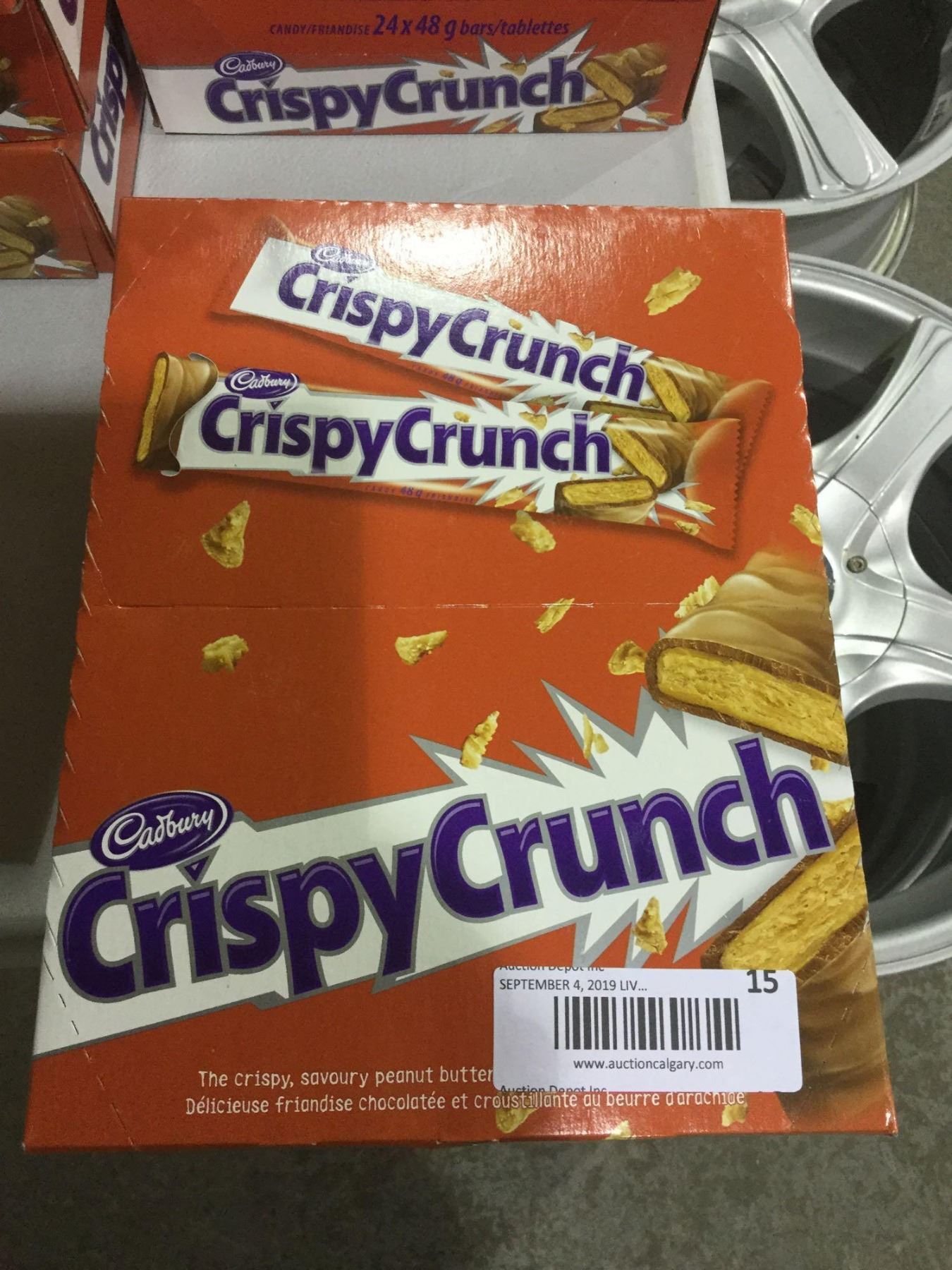 Crispy Crunch Bars (24 x 48g) - A D Auction Depot Inc.