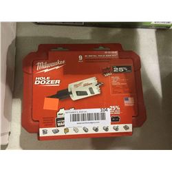 Milwaukee Hole Dozer Set 9pc Bi-Metal Hole Saw Kit