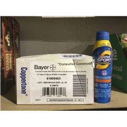 Coppertone Sport Sunscreen 50 SPF (6 x 177mL)