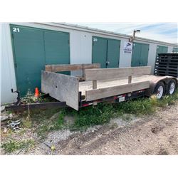 2012 Oasis 18ft car hauler trailer with steel ramps, registered and road ready.