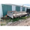 Image 1 : 2012 Oasis 18ft car hauler trailer with steel ramps, registered and road ready.
