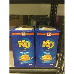 Kraft Dinner Original (12 x 225g) Lot of 2