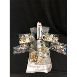 LEGO SATURN VS APOLLO ROCKET LEGO (NO BOX OR INSTRUCTIONS)