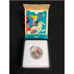 $10 Coloured Supergirl Coin - DC Comics (2015)