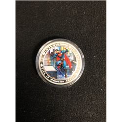 2013 Canadian 50-Cent Superman™: Then and Now - Colorized Coin