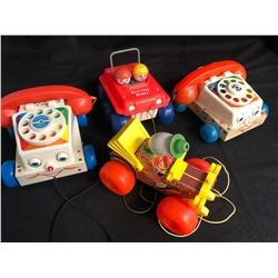 VINTAGE TOY LOT (FISHER PRICE...)