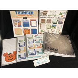 BRAND NEW SCRAP BOOKING DELUXE PAPER LOT