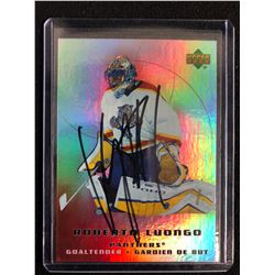 ROBERTO LUONGO SIGNED UPPER DECK HOCKEY CARD