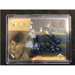 JAROMIR JAGR SIGNED UPPER DECK ICE HOCKEY CARD